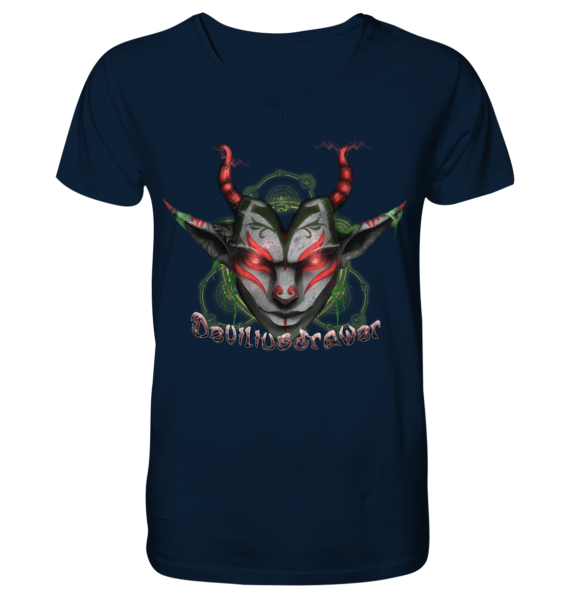 Deviliusdrawer Dark Elf - V-Neck Shirt