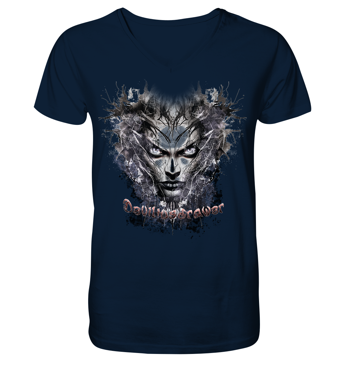 Deviliusdrawer Nature Druid - V-Neck Shirt