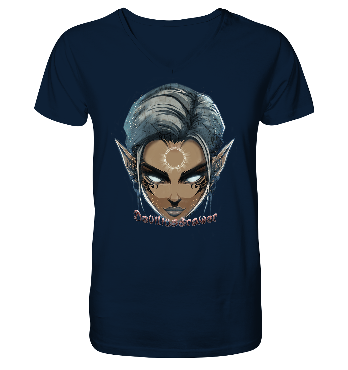 Deviliusdrawer Magician Elf - V-Neck Shirt