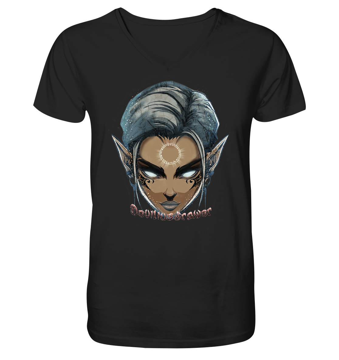 Deviliusdrawer Magician Elf - V-Neck Shirt