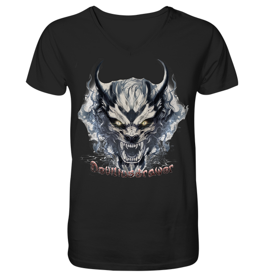 Deviliusdrawer Water Demon - V-Neck Shirt