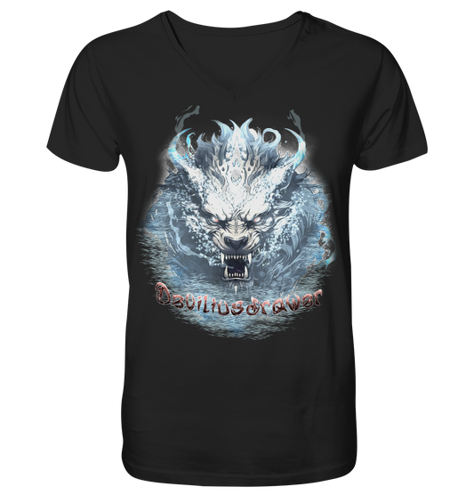 Deviliusdrawer Water Tiger - V-Neck Shirt
