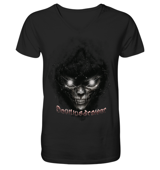 Deviliusdrawer Dark Death - V-Neck Shirt