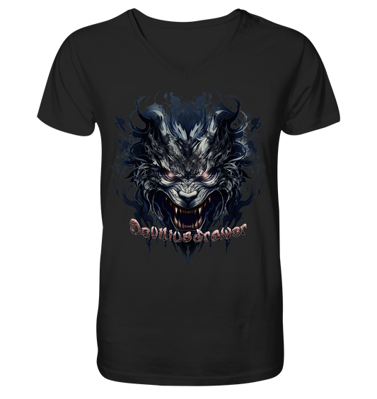 Deviliusdrawer Cruel Wolf - V-Neck Shirt