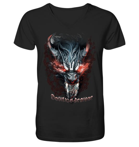 Deviliusdrawer Beast Wolf - V-Neck Shirt