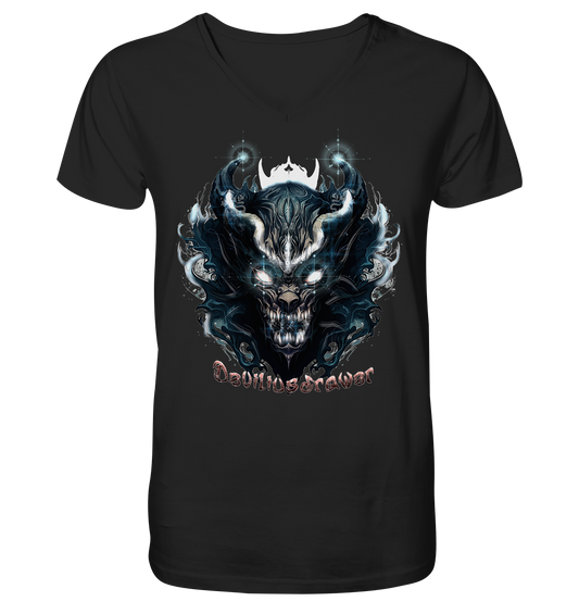 Deviliusdrawer Demonic Star - V-Neck Shirt
