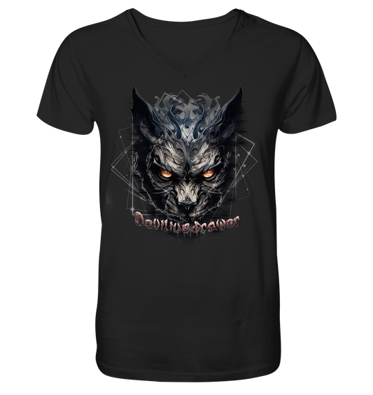 Deviliusdrawer Dark Wearwolf - V-Neck Shirt