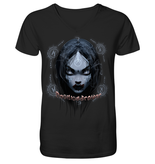 Deviliusdrawer Vampiric Elf - V-Neck Shirt