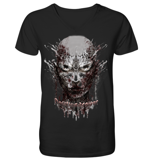 Deviliusdrawer Mechanic Girl - V-Neck Shirt