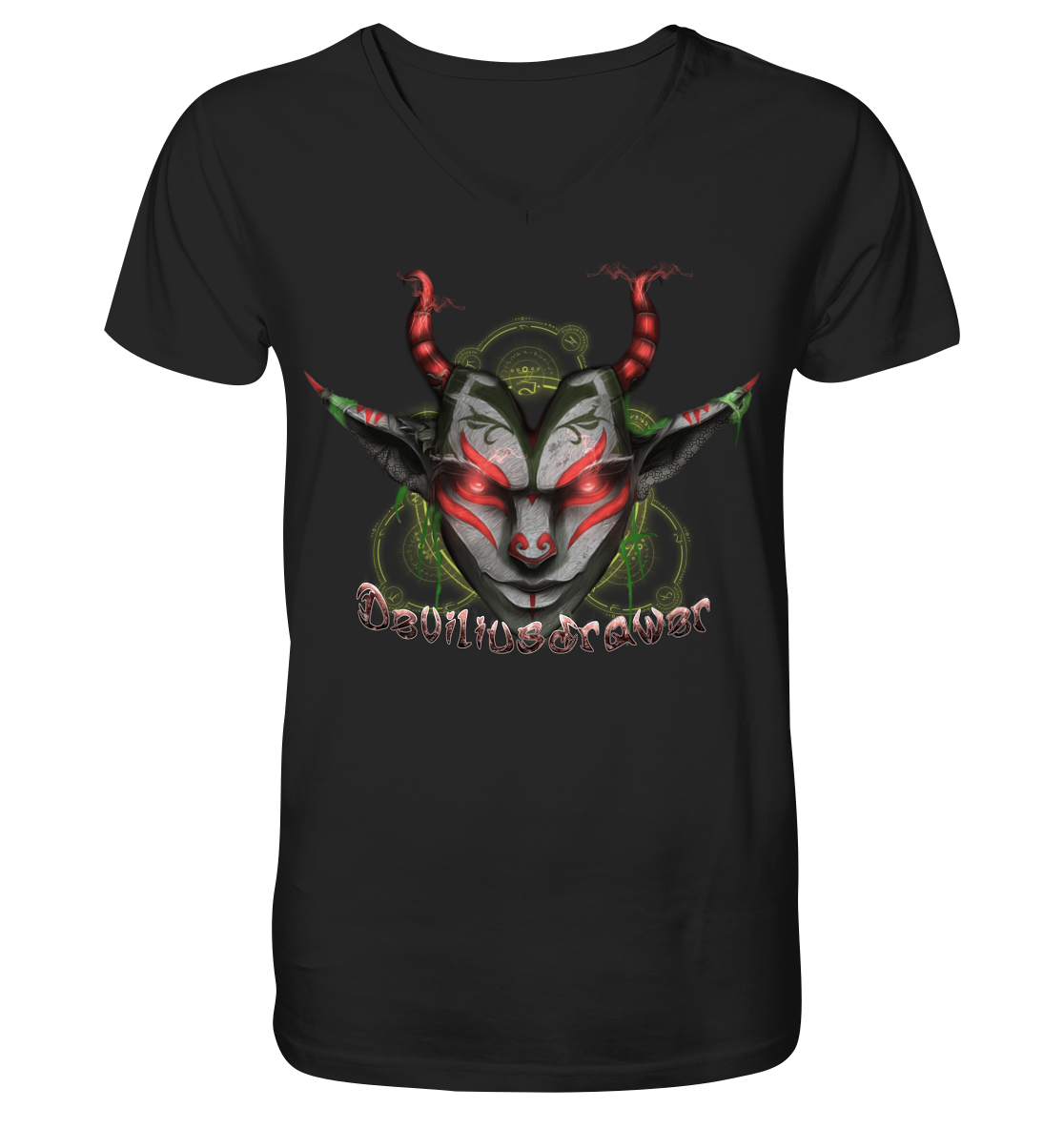 Deviliusdrawer Dark Elf - V-Neck Shirt