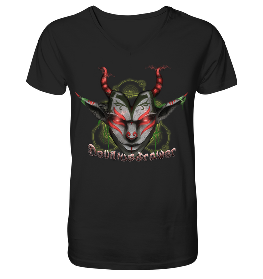 Deviliusdrawer Dark Elf - V-Neck Shirt