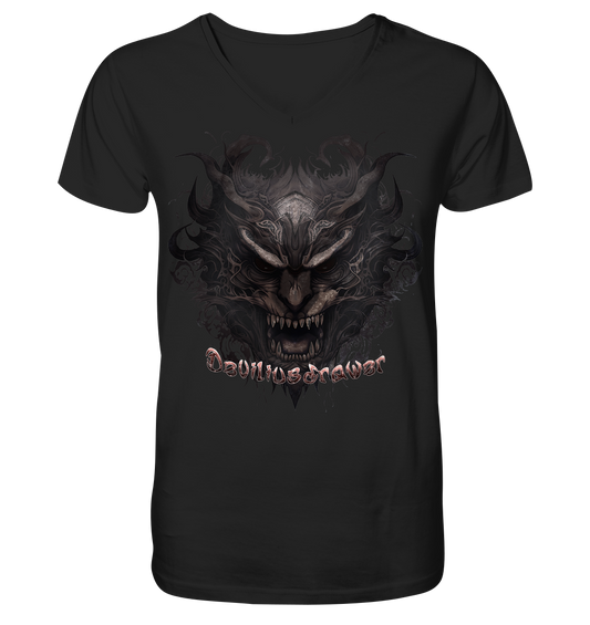 Deviliusdrawer Devils Demon - V-Neck Shirt