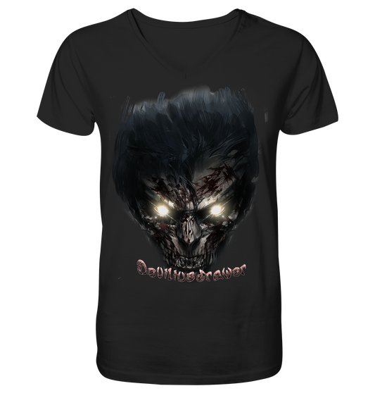 Deviliusdrawer Dark Zombie - V-Neck Shirt