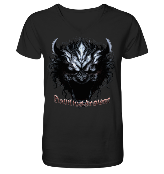 Deviliusdrawer Zombie Demon - V-Neck Shirt