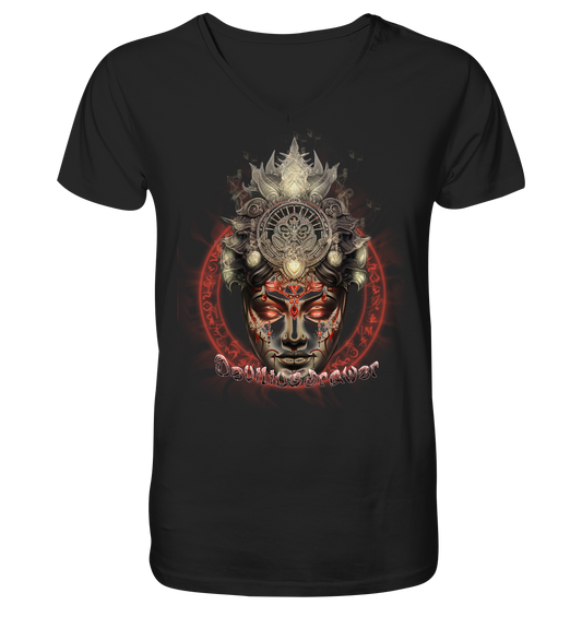 Deviliusdrawer Devils Godess - V-Neck Shirt