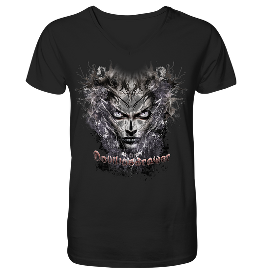 Deviliusdrawer Nature Druid - V-Neck Shirt