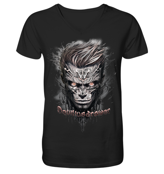 Deviliusdrawer Cyborg Men - V-Neck Shirt