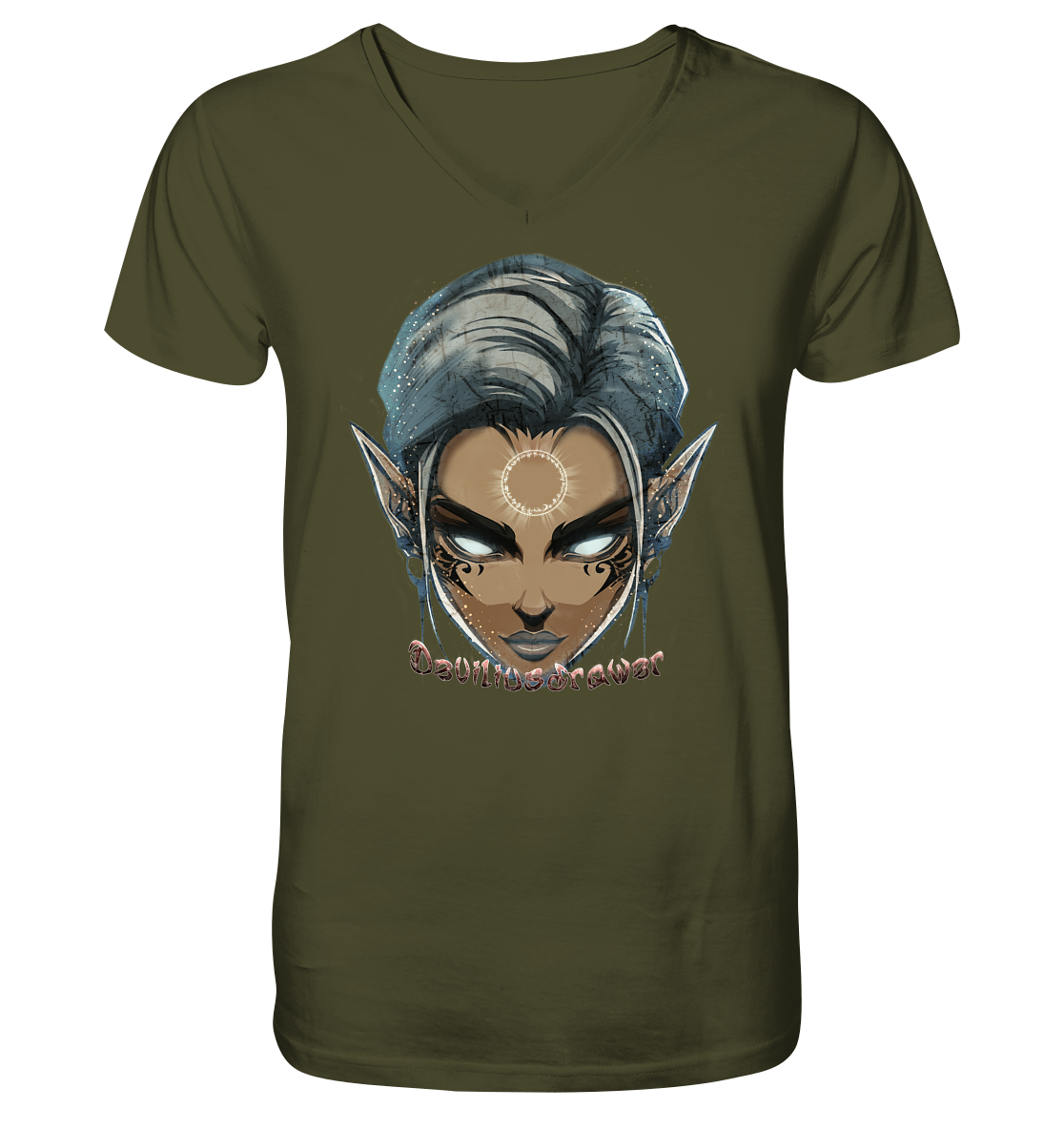 Deviliusdrawer Magician Elf - V-Neck Shirt