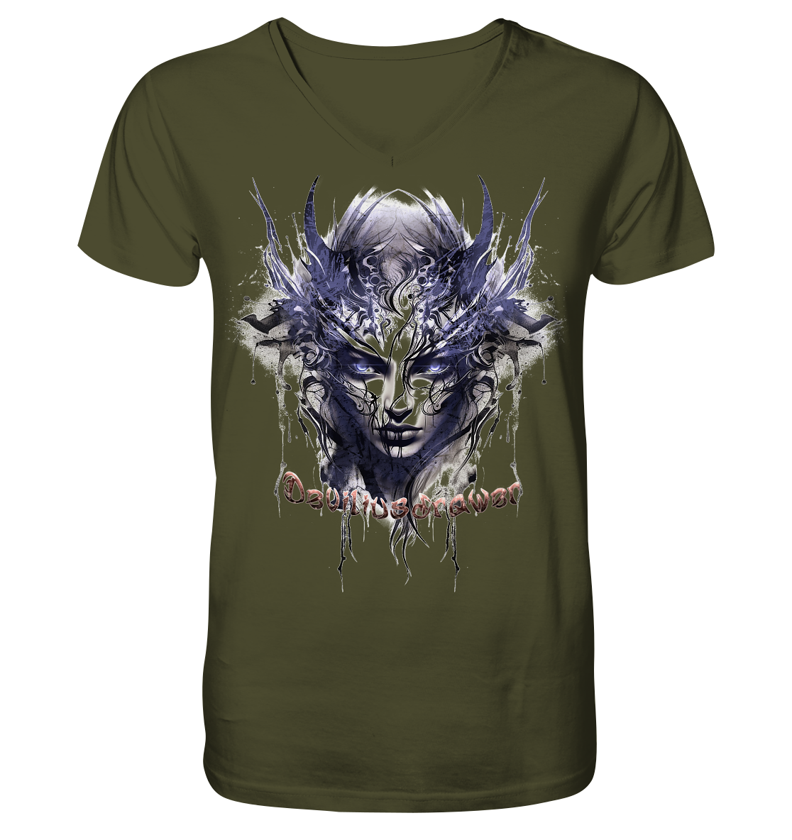 Deviliusdrawer Ice Elf - V-Neck Shirt