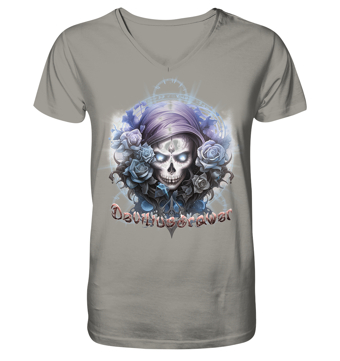 Deviliusdrawer Death Beauty - V-Neck Shirt