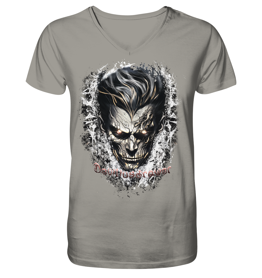 Deviliusdrawer Mechanic Men - V-Neck Shirt