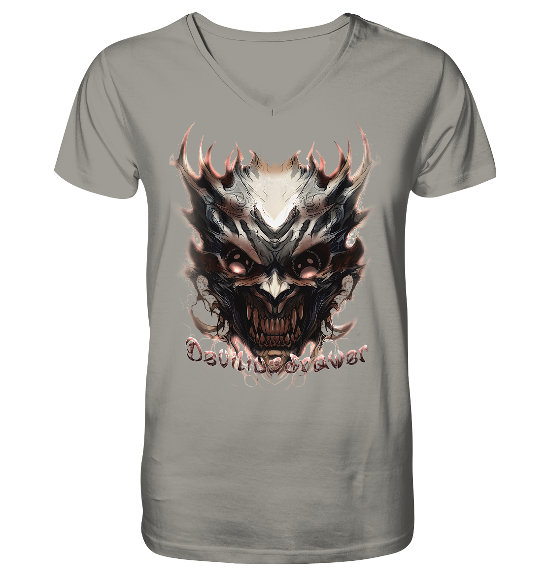 Deviliusdrawer Blood Demon - V-Neck Shirt