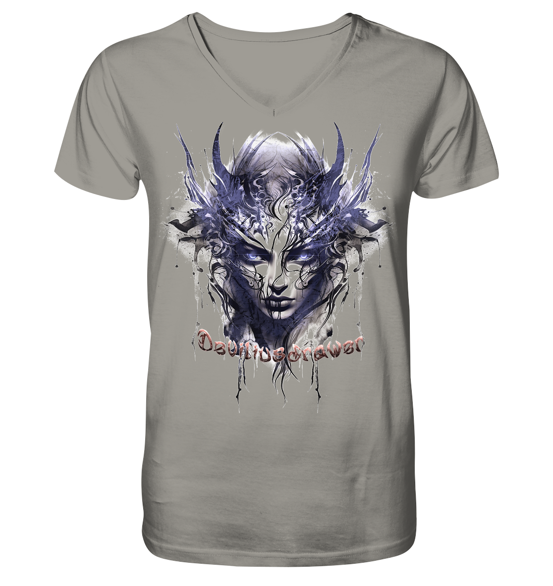 Deviliusdrawer Ice Elf - V-Neck Shirt
