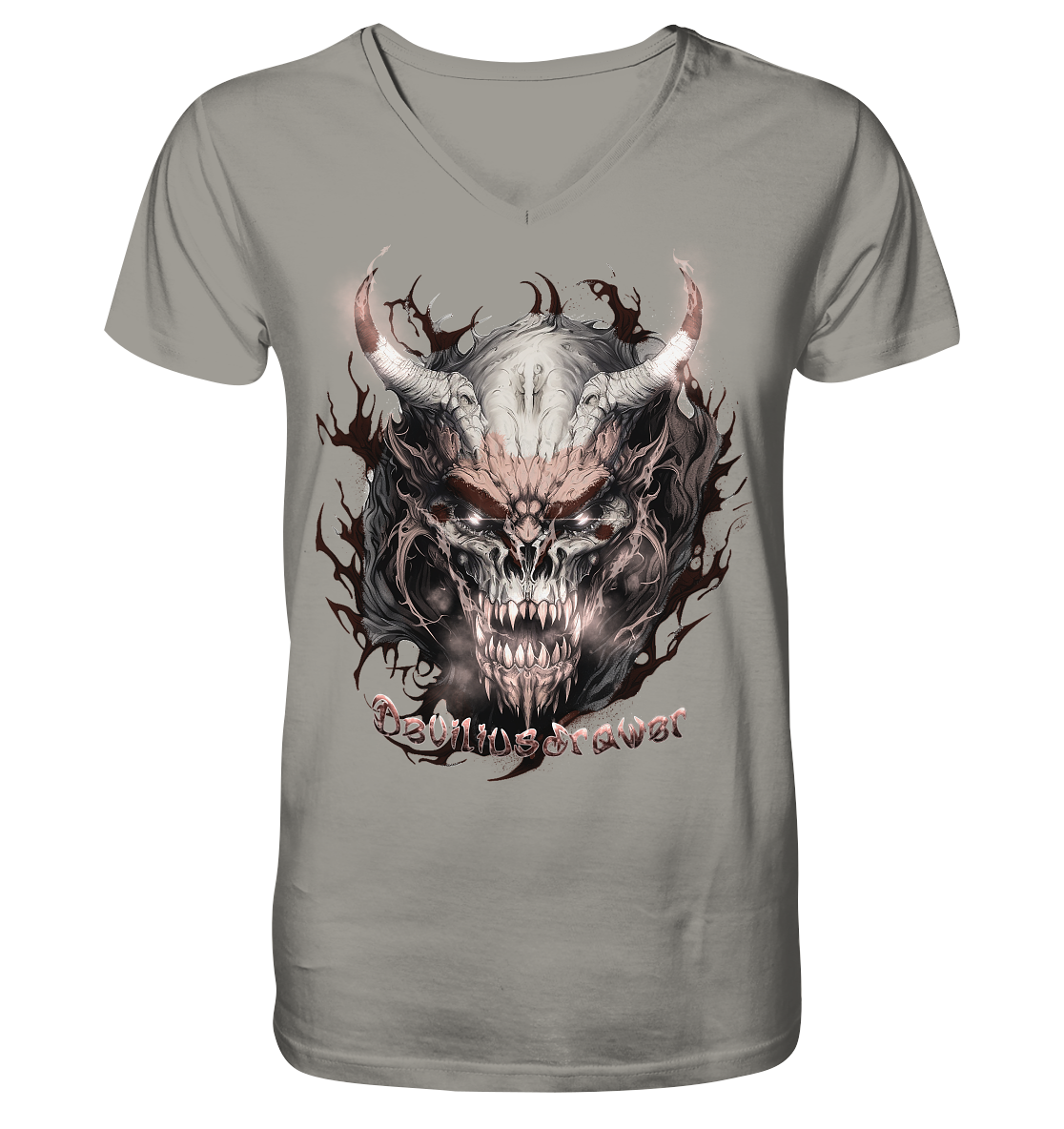 Deviliusdrawer Beast Demon - V-Neck Shirt