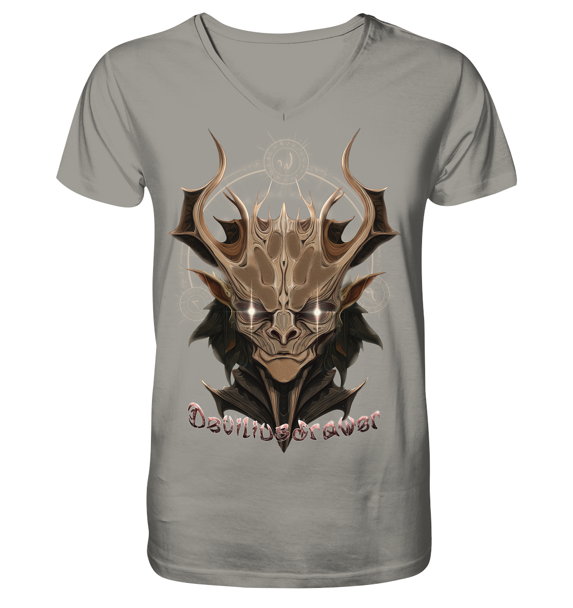 Deviliusdrawer Dark Magician Elf - V-Neck Shirt