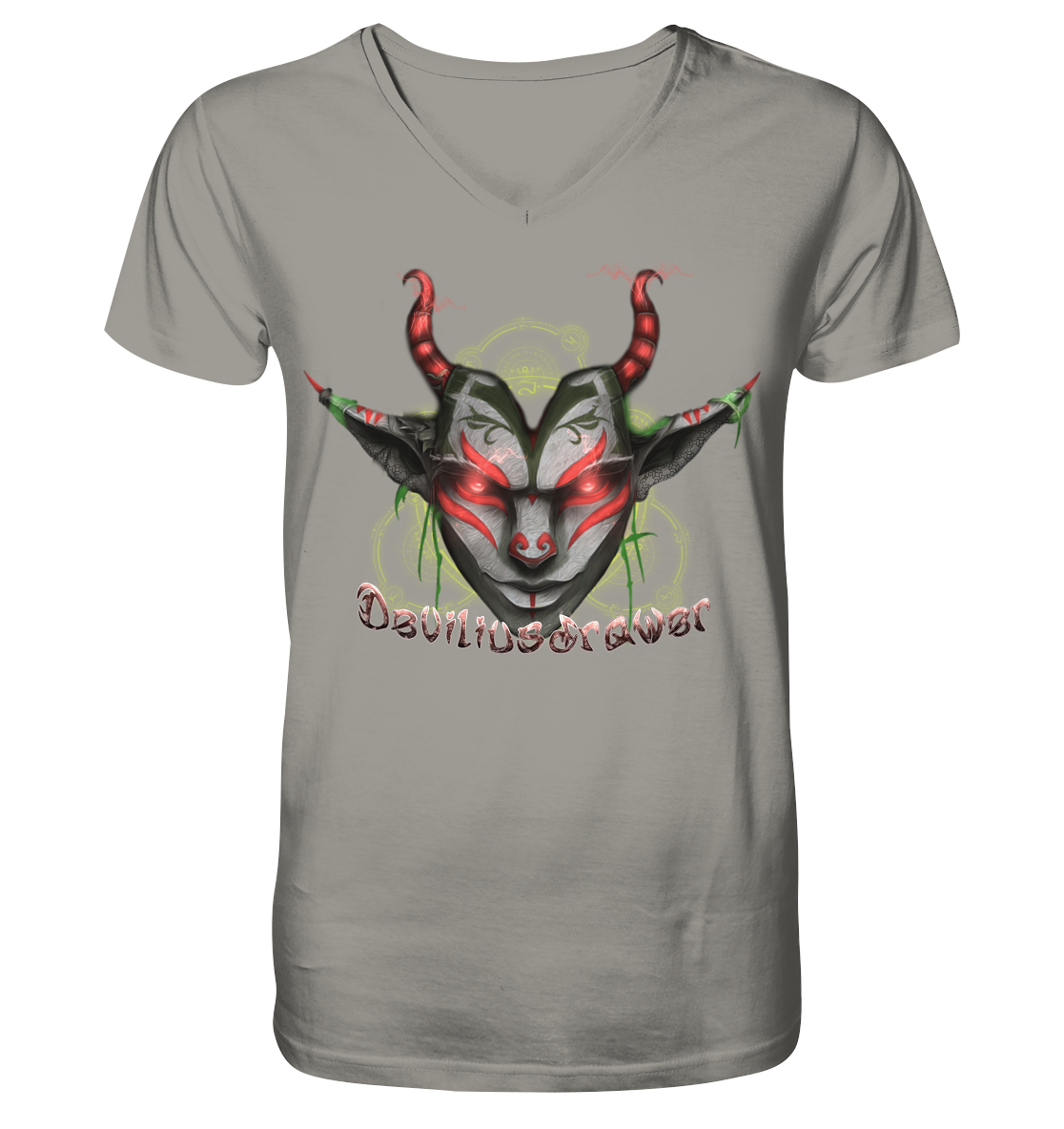 Deviliusdrawer Dark Elf - V-Neck Shirt