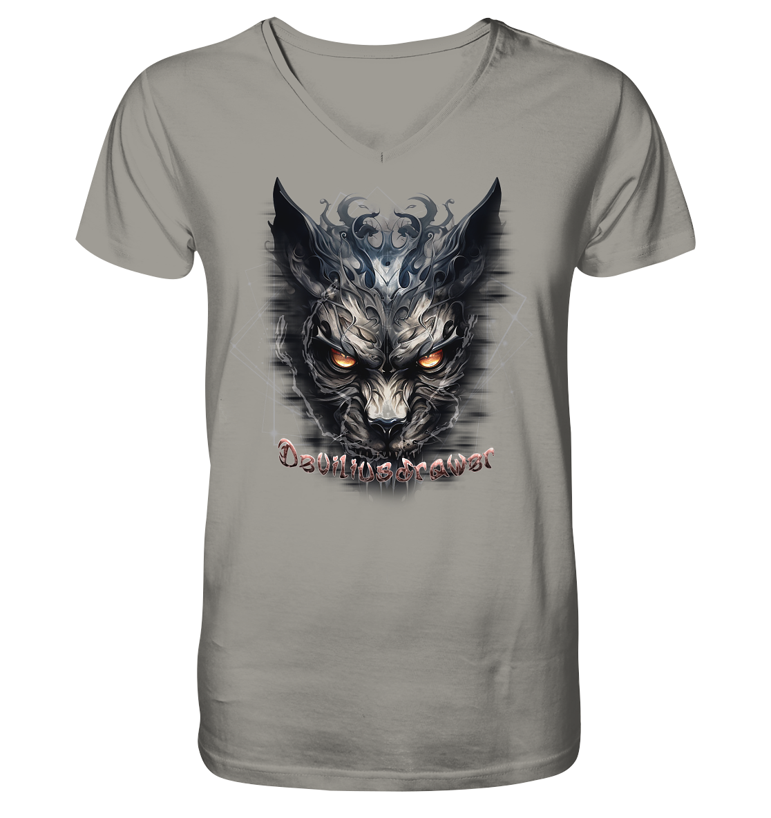 Deviliusdrawer Dark Wearwolf - V-Neck Shirt
