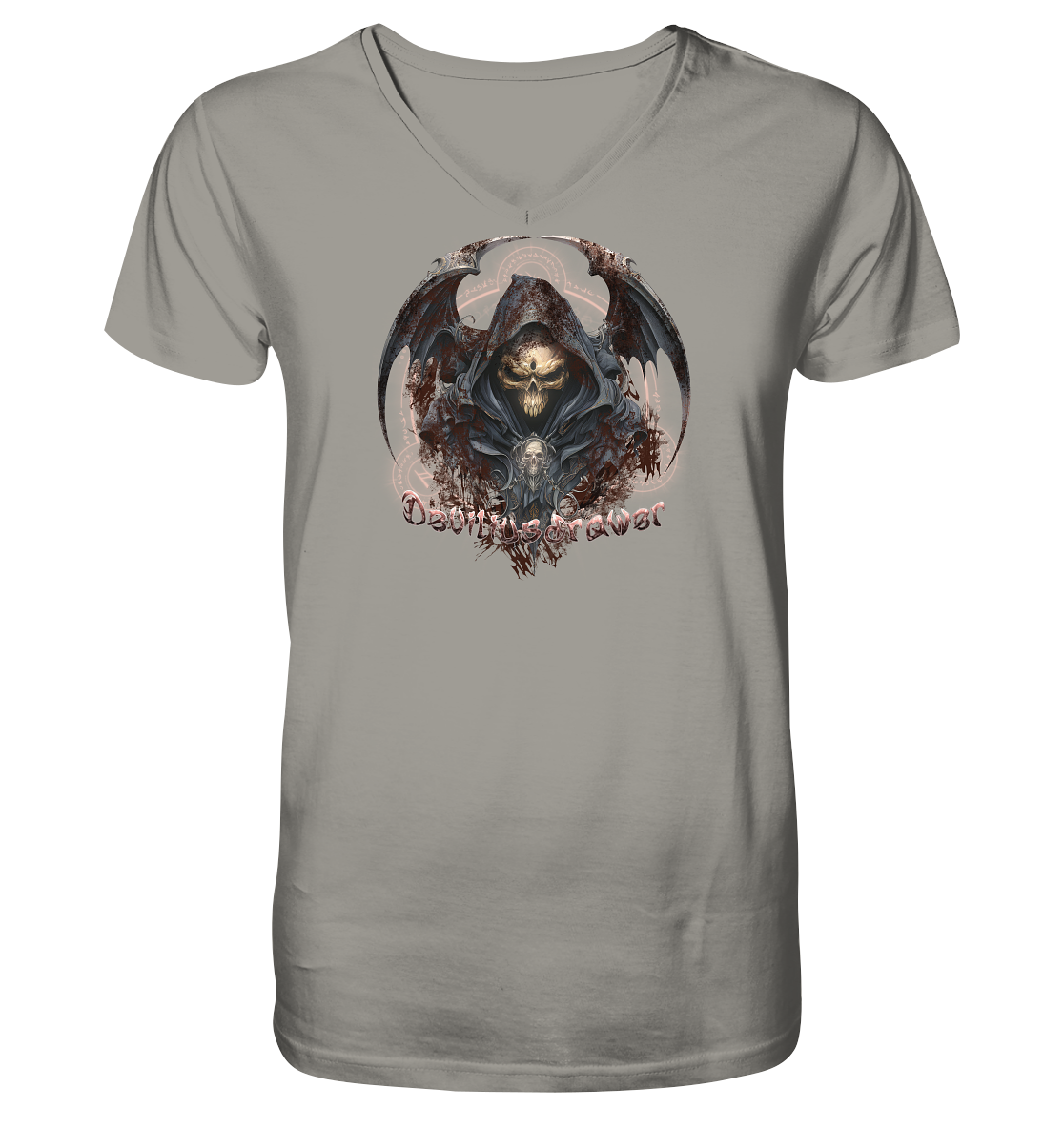 Deviliusdrawer Death Reaper - V-Neck Shirt