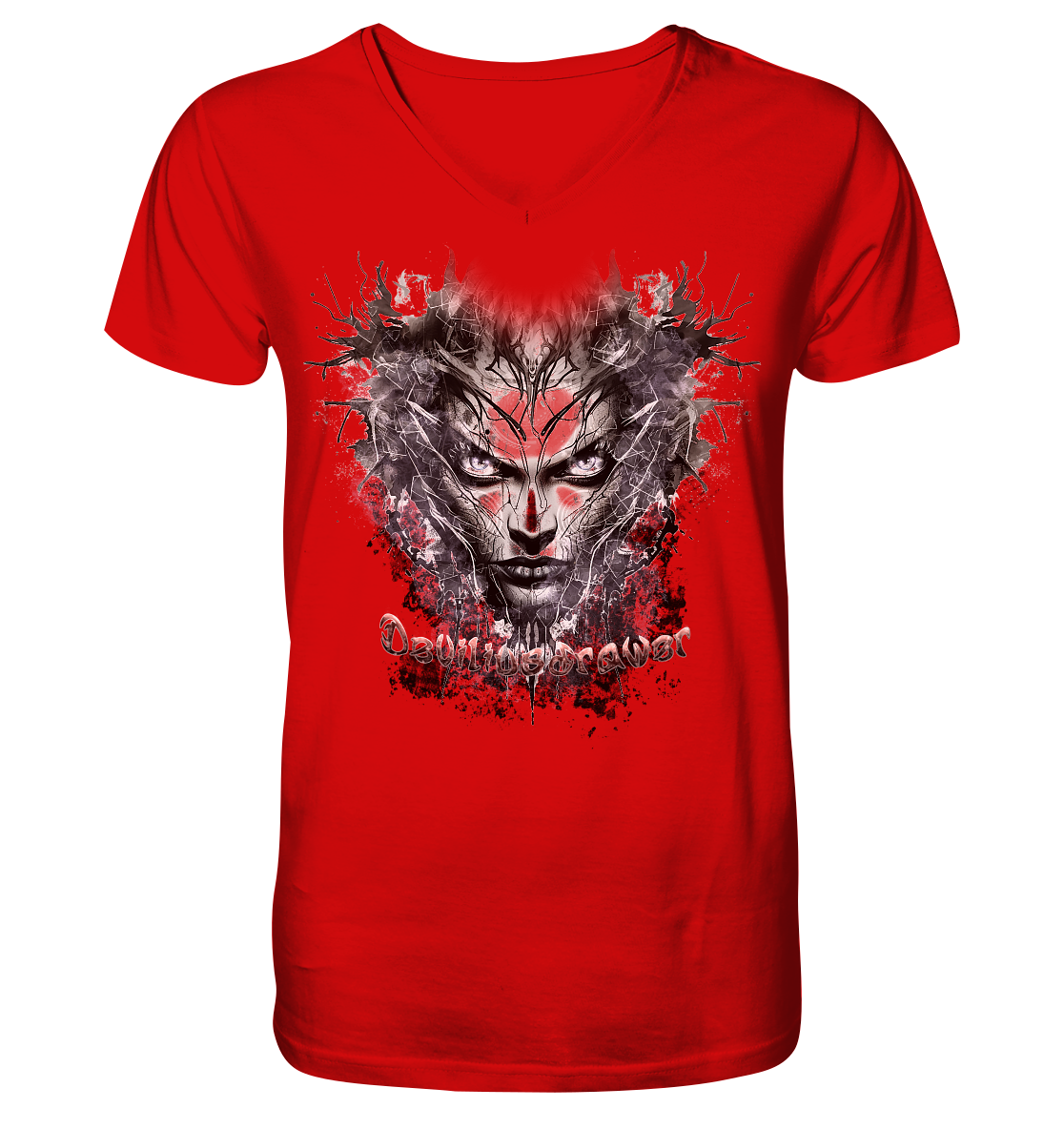 Deviliusdrawer Nature Druid - V-Neck Shirt