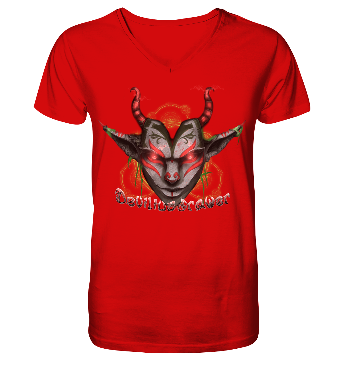 Deviliusdrawer Dark Elf - V-Neck Shirt