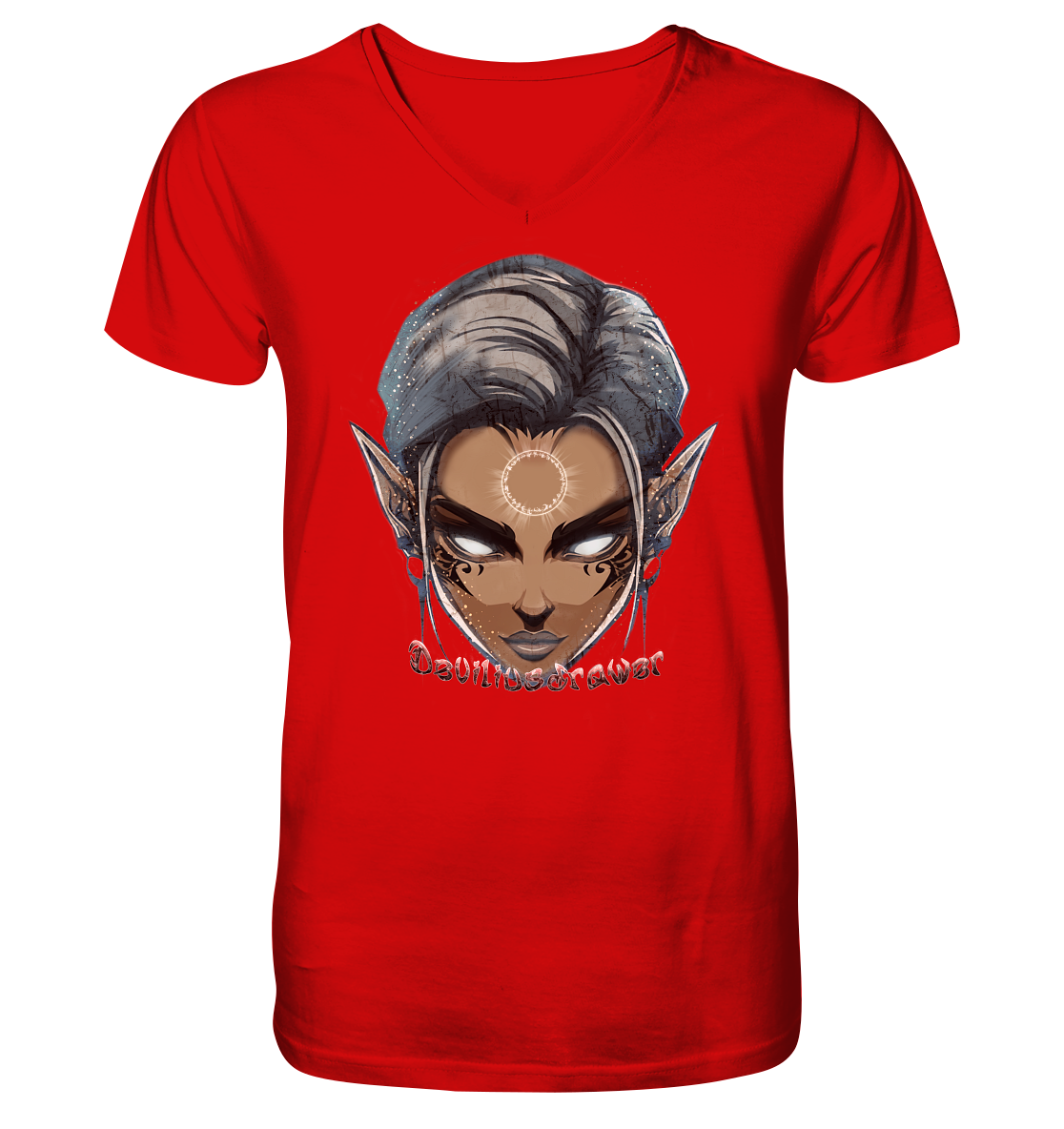 Deviliusdrawer Magician Elf - V-Neck Shirt