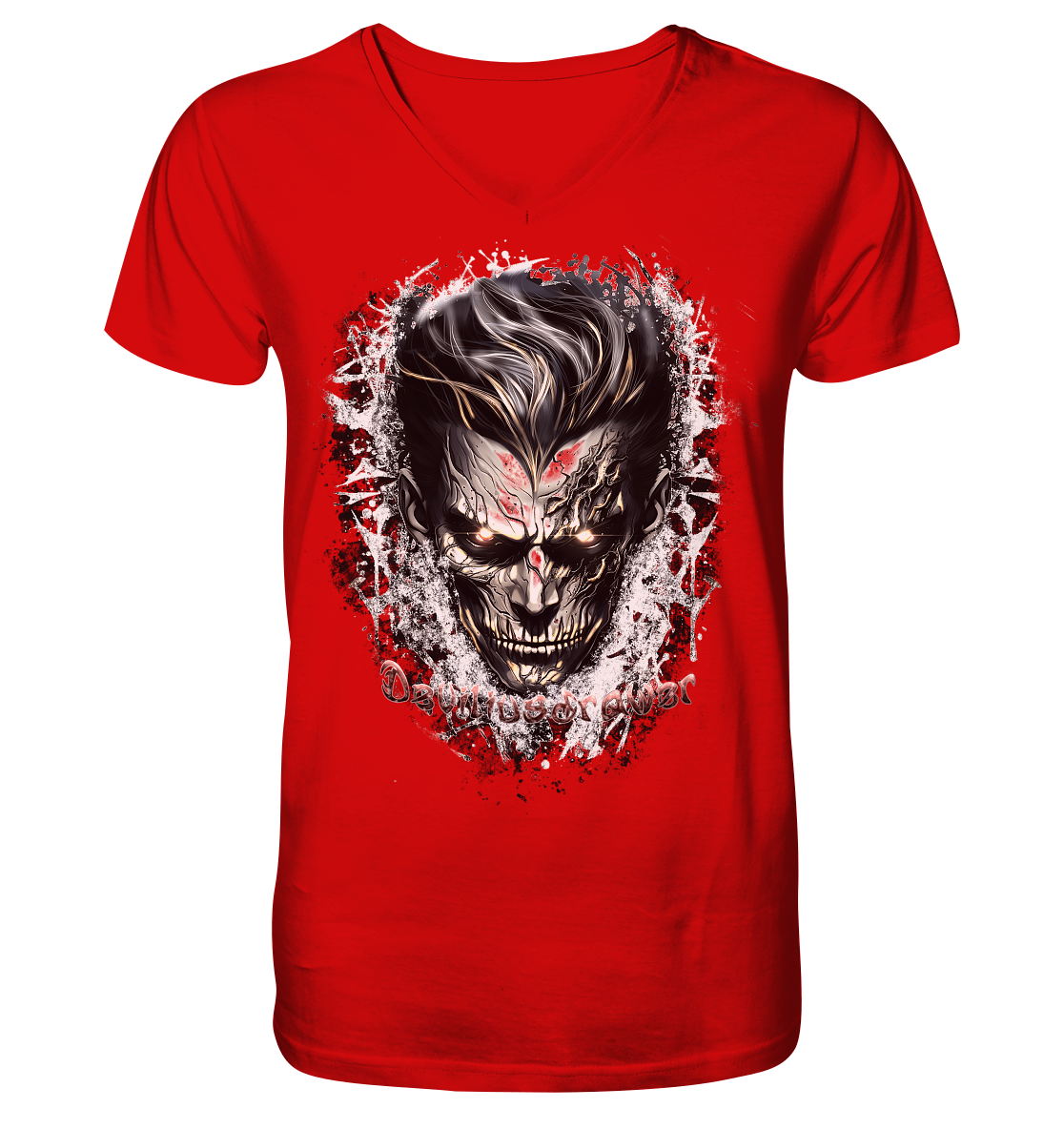 Deviliusdrawer Mechanic Men - V-Neck Shirt