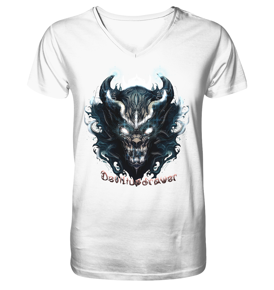 Deviliusdrawer Demonic Star - V-Neck Shirt