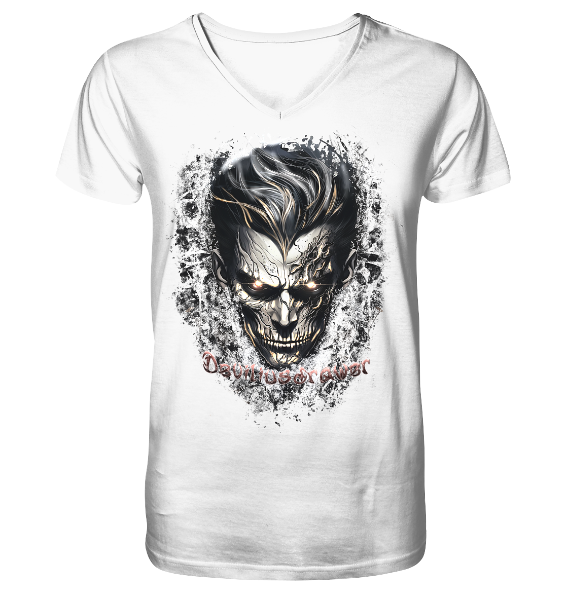 Deviliusdrawer Mechanic Men - V-Neck Shirt
