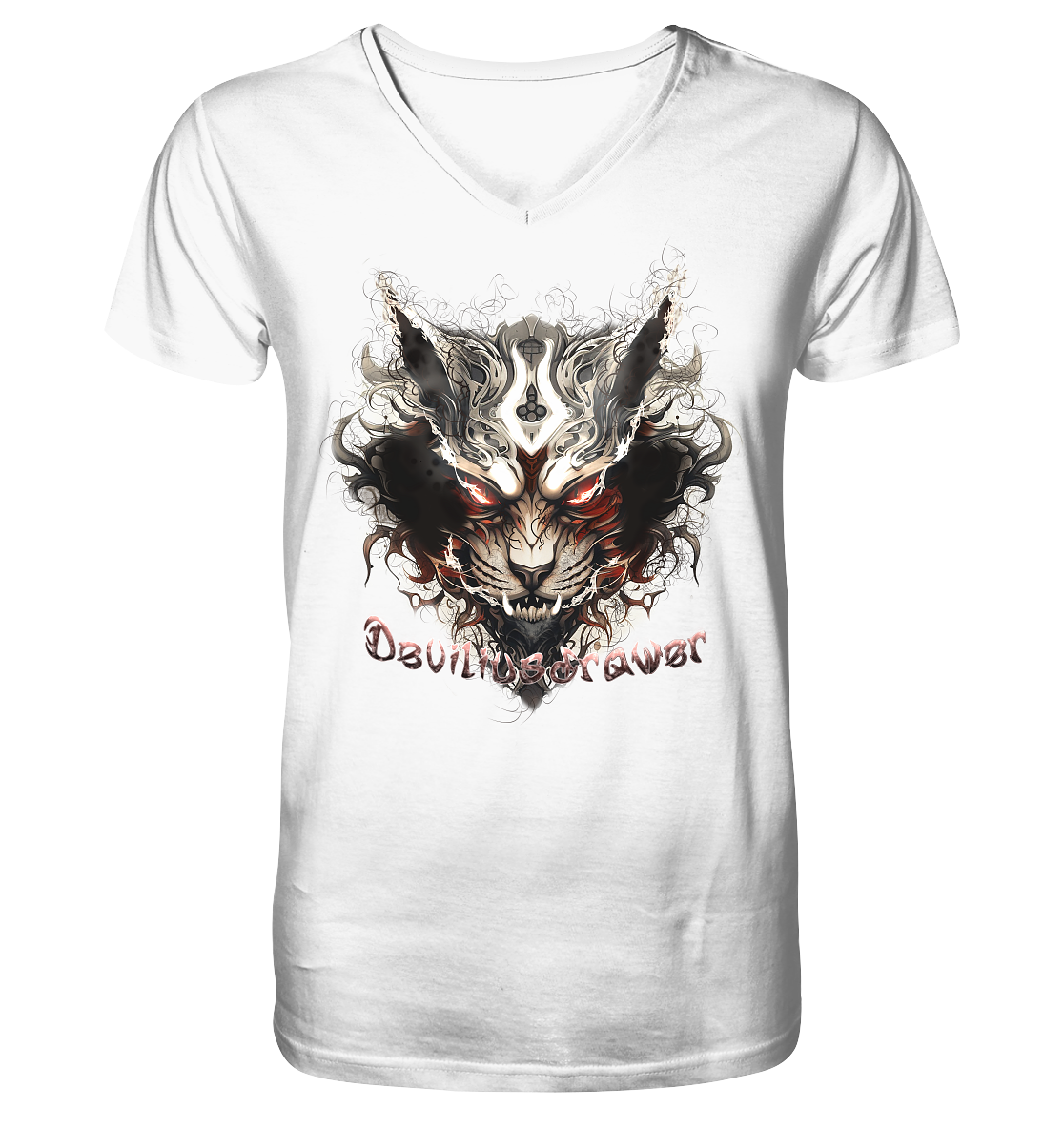 Deviliusdrawer Wild Hotcat  - V-Neck Shirt