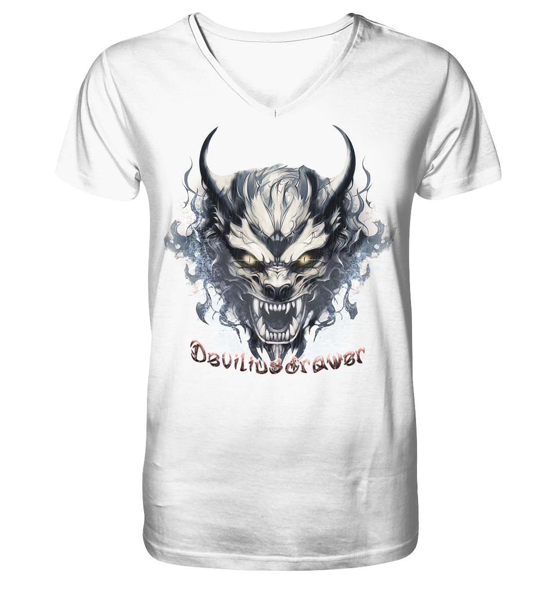 Deviliusdrawer Water Demon - V-Neck Shirt