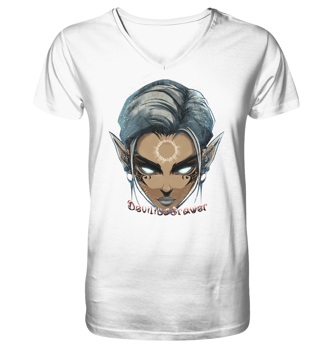 Deviliusdrawer Magician Elf - V-Neck Shirt