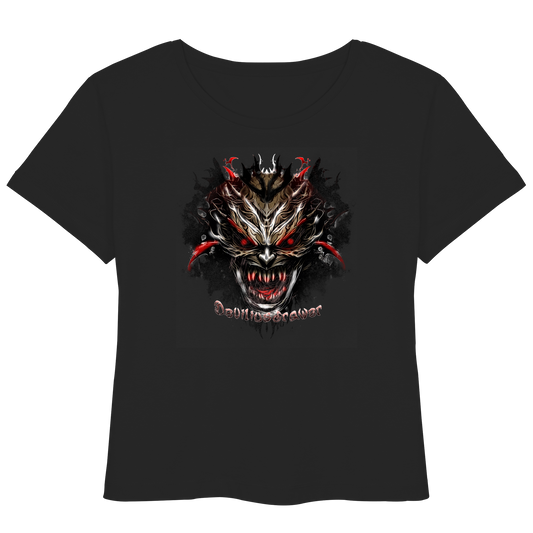 Deviliusdrawer Dark Redeyed Devil - Womens Organic Lightweight T-Shirt