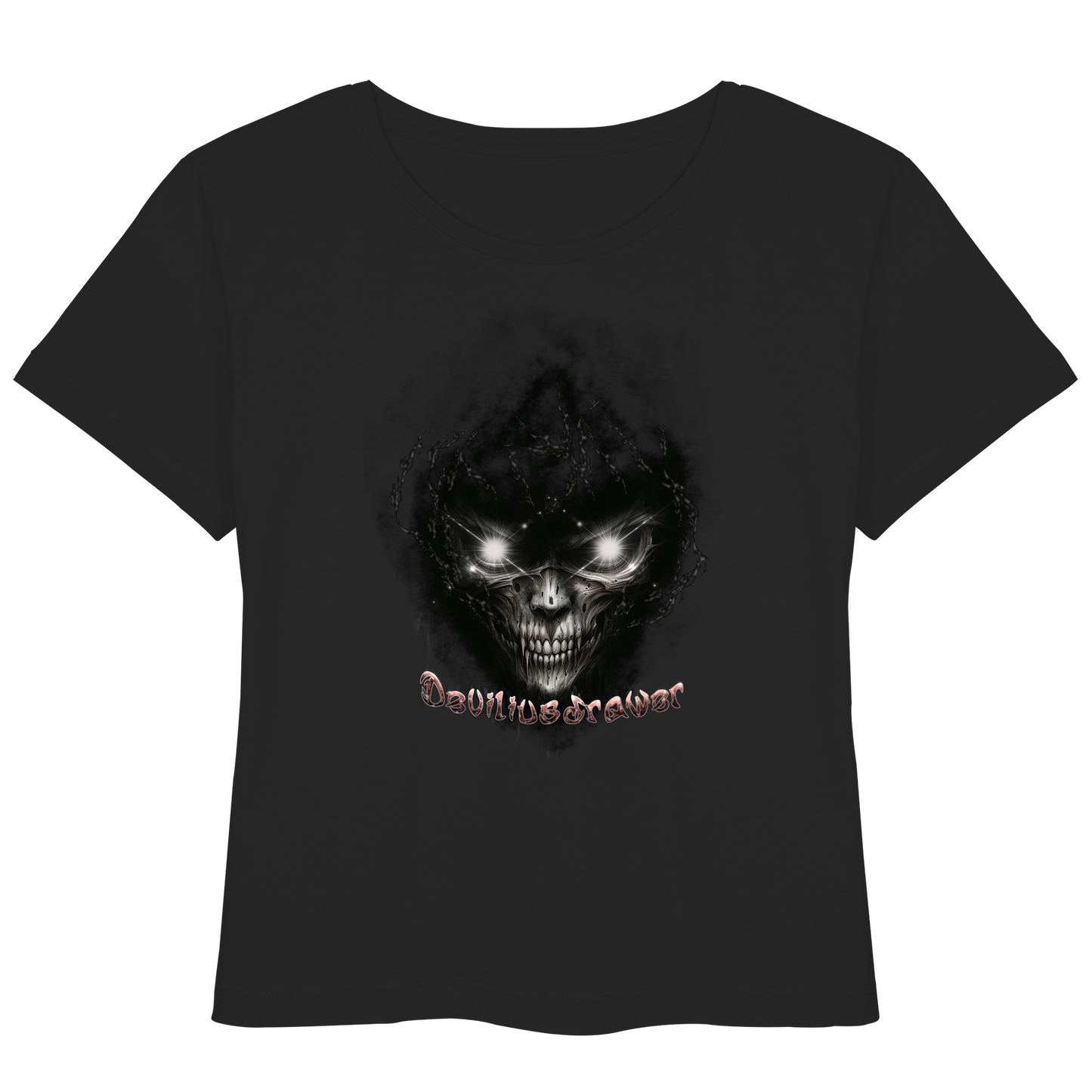 Deviliusdrawer Dark Death - Womens Organic Lightweight T-Shirt