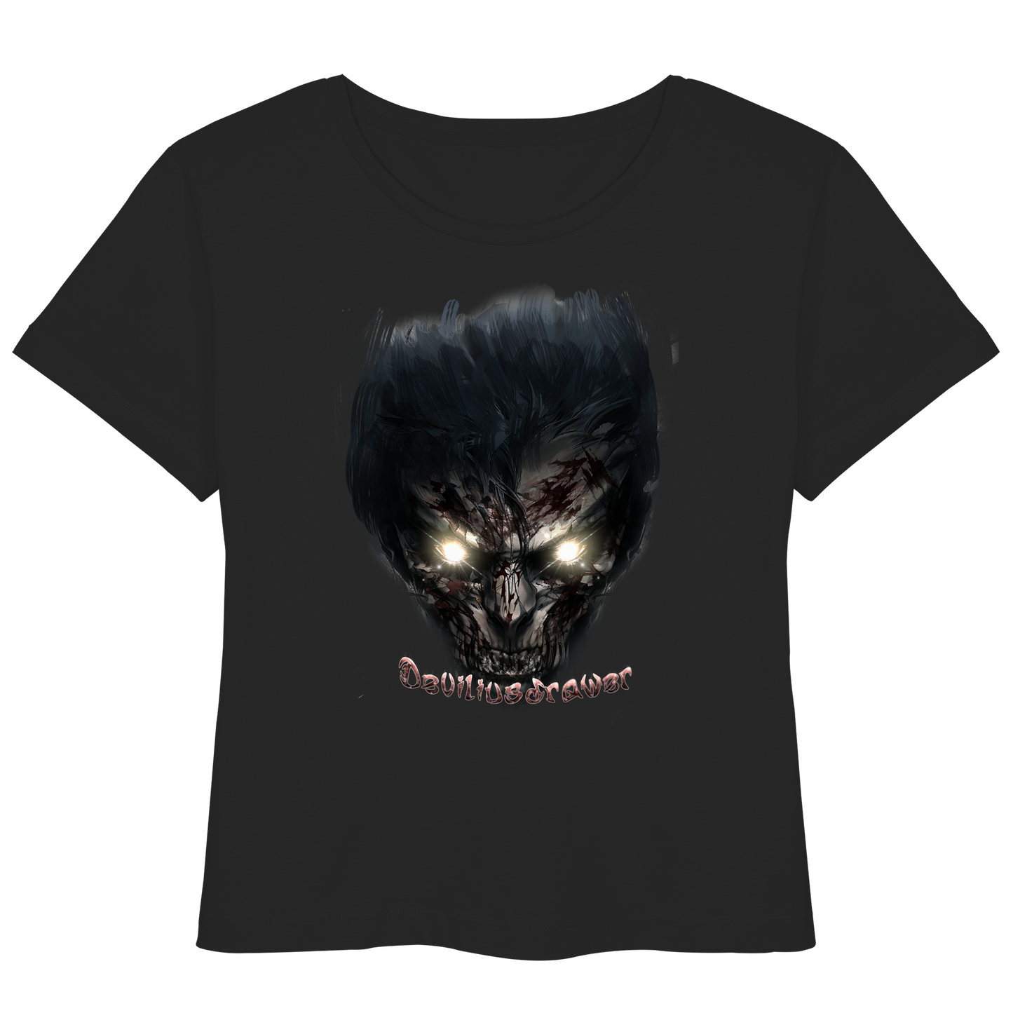 Deviliusdrawer Dark Zombie - Womens Organic Lightweight T-Shirt