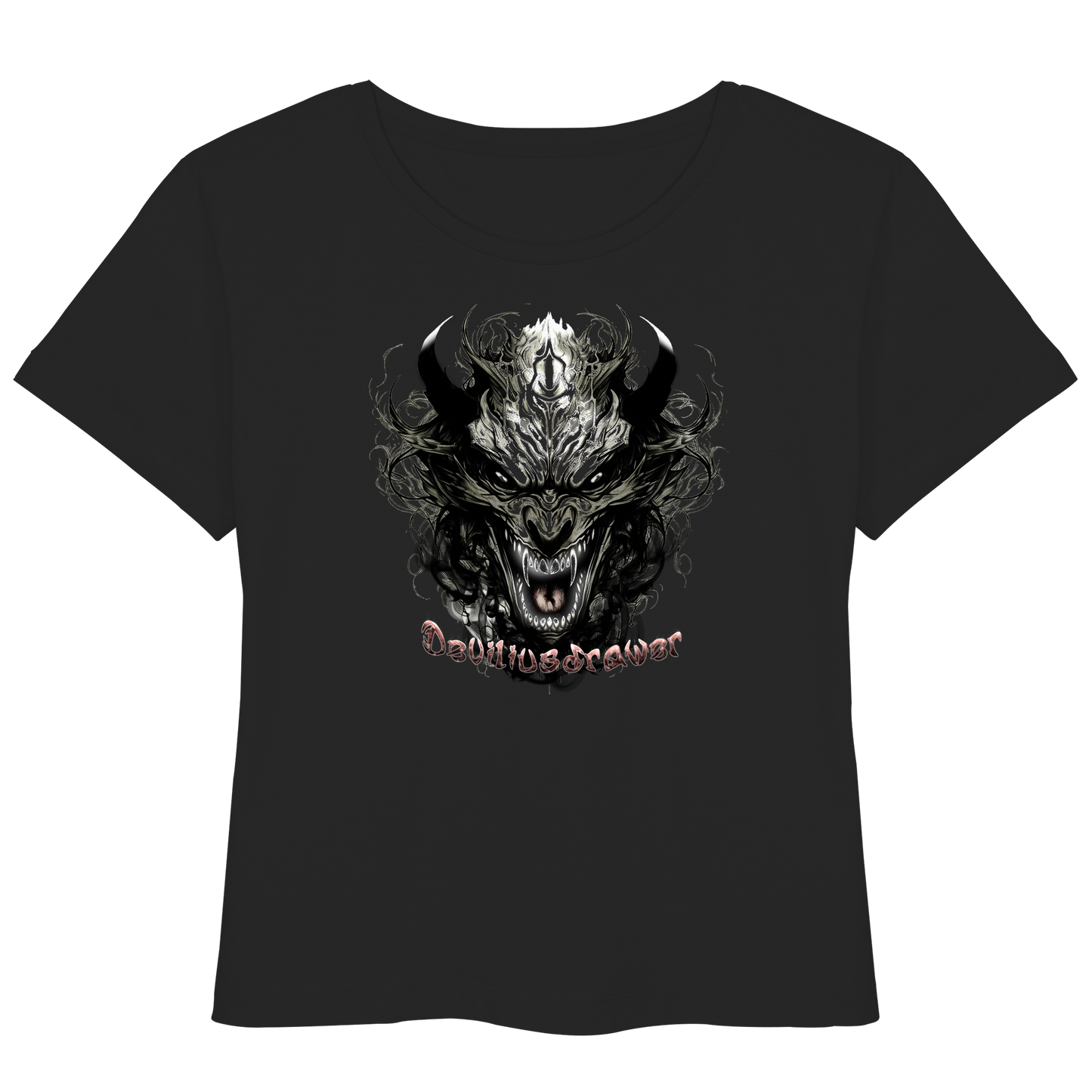 Deviliusdrawer Devil Vampire - Womens Organic Lightweight T-Shirt