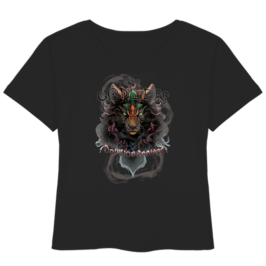 Deviliusdrawer Godless Wolf - Womens Organic Lightweight T-Shirt