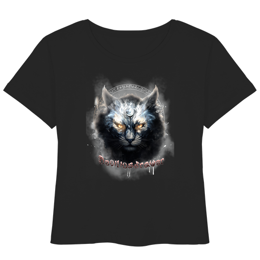 Deviliusdrawer Mysthic Cat - Womens Organic Lightweight T-Shirt