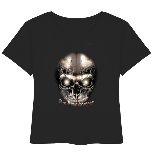 Deviliusdrawer Fire Skeleton Iron - Womens Organic Lightweight T-Shirt