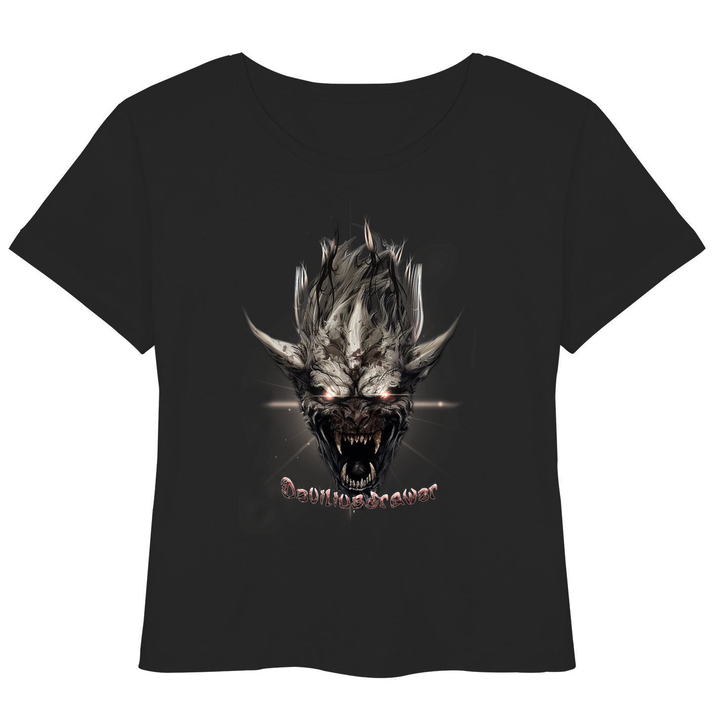 Deviliusdrawer Beast Wearwolf - Womens Organic Lightweight T-Shirt