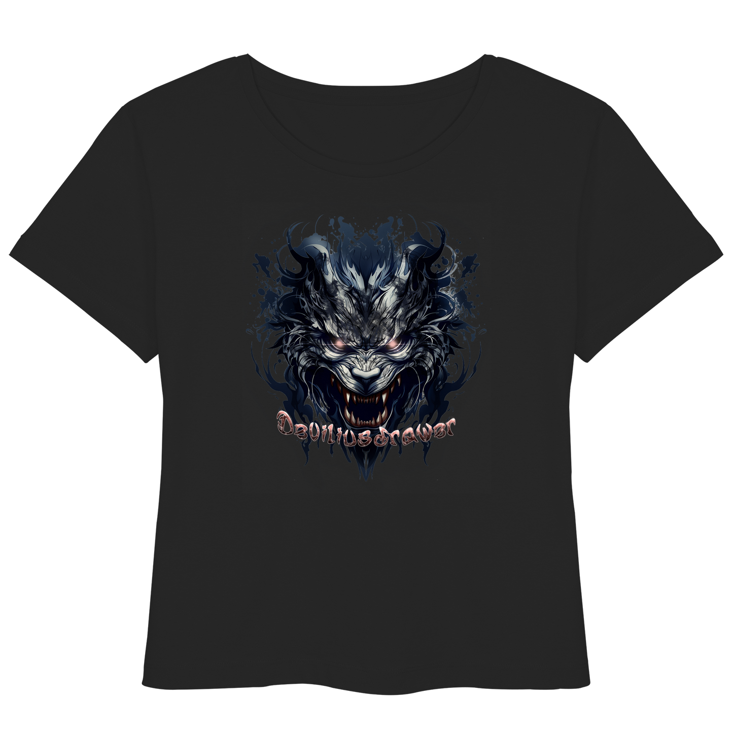 Deviliusdrawer Cruel Wolf - Womens Organic Lightweight T-Shirt